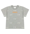 BURBERRY PRINTED COTTON-JERSEY T-SHIRT,P00526353