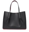 CHRISTIAN LOUBOUTIN CABAROCK SMALL LEATHER TOTE,P00473062