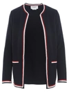 THOM BROWNE THOM BROWNE RWB TRIM CARDIGAN