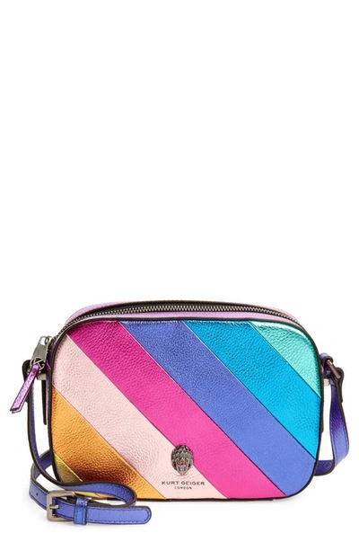 Kurt Geiger London Rainbow Shop 690 Kensington Crossbody Bag In Multi