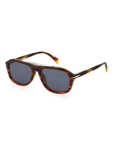 Db Eyewear By David Beckham Db 7006/g/cs Eyewear In Ex4/ku Brown Horn