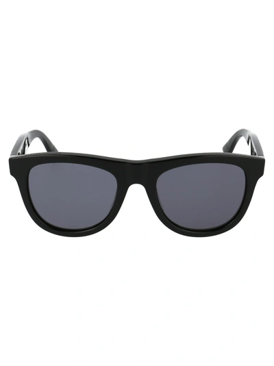 Bottega Veneta Bv1001s Sunglasses In 001 Black Black Grey