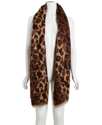 Cejon Cat Lover Blanket Wrap In Leopard