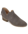 Kenneth Cole Reaction Side Skip Womens Padded Insole Block Heel Chelsea Boots In Concrete