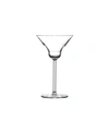 Nude Glass Vintage Rounded Martini Glasses, Set Of 2 In Clear