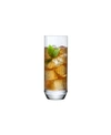 Nude Glass Big Top Set Of 4 High Ball Glasses 14.5 oz In Clear