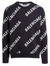 BALENCIAGA LOGO CREWNECK jumper,400010807419