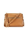 Gigi New York Whitney Pebbled Leather Crossbody Bag In Camel