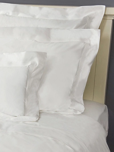 Peter Reed Five-row Cord Duvet Cover In Ivory