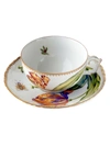ANNA WEATHERLY OLD MASTER TULIP CUP & SAUCER,400011973006