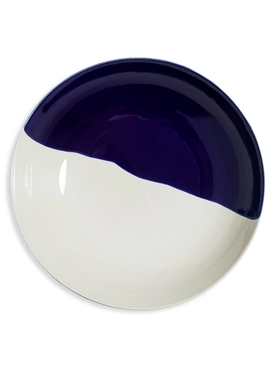 Richard Brendon Dip Creamware Coupe Dinner Plate