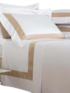 Frette Bicolore 4-piece Sheet Set In Whitepowder