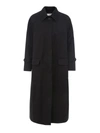 LARDINI PLEATED LONG COAT