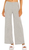 Skin Lumi Vented Lounge Pants In Heather Grey