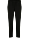 ARMANI EXCHANGE HIGH-WAISTED TAPERED TROUSERS