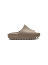 Adidas Originals Yeezy Ridged Slides In Brown