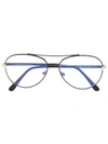 TOM FORD PILOT-FRAME GLASSES