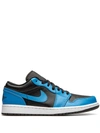 JORDAN AIR JORDAN 1 LOW "LASER BLUE" SNEAKERS