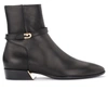 FURLA GRACE ANKLE BOOT IN BLACK LEATHER,11619621