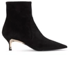 FURLA POINTED ANKLE BOOT CODE MODEL IN BLACK SUEDE,11619604