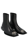 BALENCIAGA FLAT RIM BOOTIE SHOES,640351WA721 1081