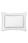 Matouk Louise Boudoir Sham In Silver