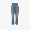 Gucci 'my Body My Choice' Jeans In Blau
