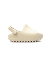 Adidas Originals Yeezy Ridged Slides In Neutrals