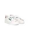 DOLCE & GABBANA LOGO-PRINT TOUCH STRAP trainers