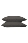 MATOUK MATOUK NOCTURNE 600 THREAD COUNT SET OF 2 PILLOWCASES,M212SCASCH