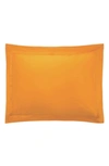 Matouk Nocturne Standard Sham In Tangerine