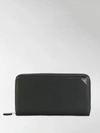 Prada Black Saffiano Passport Holder