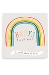 LUCY DARLING 'BABY'S FIRST YEAR' LITTLE RAINBOW MEMORY BOOK,BB010MEM