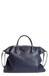 GIVENCHY ANTIGONA SOFT LARGE LEATHER SATCHEL,BB50F0B0WD