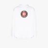 Balenciaga Bb Logo Sweatshirt In White