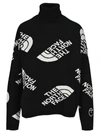 THE NORTH FACE THE NORTH FACE BLACK SERIES LOGO TURTLENECK SWEATER