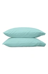 Matouk Nocturne 600 Thread Count Pillowcase In Lagoon