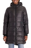 MODERN ETERNITY 3-IN-1 WATERPROOF QUILTED DOWN & FEATHER FILL MATERNITY PUFFER COAT,MEP019