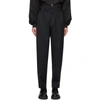 HOPE BLACK WIDE TRAP TROUSERS