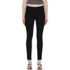 Frame 24 Hour Cropped High-rise Skinny Jeans In Film Noir