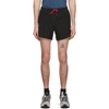 District Vision Aaron Compression Track Shorts In Black