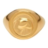 LUDOVIC DE SAINT SERNIN LUDOVIC DE SAINT SERNIN GOLD BOTTOM RING