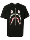 A BATHING APE CAMO SHARK 短袖T恤