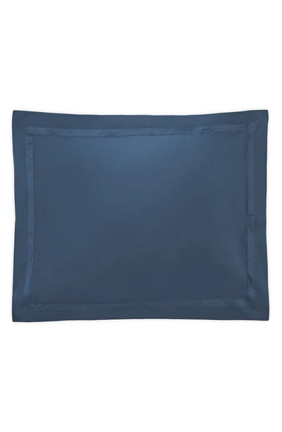 Matouk Nocturne Standard Sham In Navy