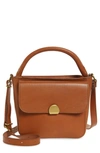 MADEWELL THE MINI ABROAD LEATHER CROSSBODY BAG,L4914