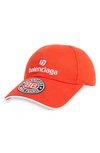 BALENCIAGA SOCCER LOGO BASEBALL CAP,640209310B2