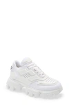 Prada Cloudbust Thunder Lug Platform Sneaker In White