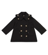 BURBERRY HOODED COTTON TWILL TRENCH COAT,P00529017