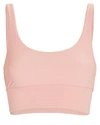 Beach Riot Leah Rib Knit Top In Pink