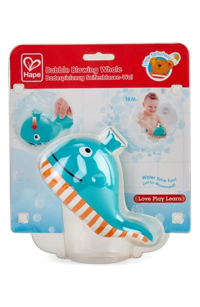 Hape Babies' Bubble Blowing Whale Toy In Multi